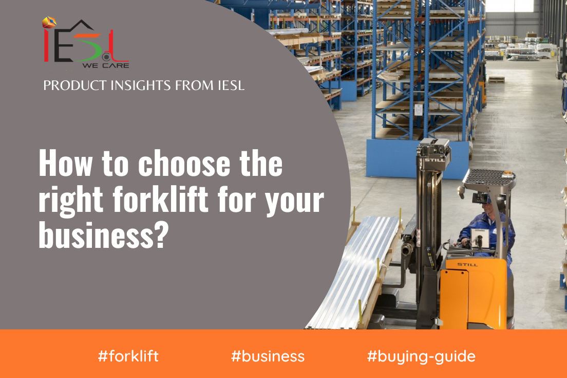 Choose the right forklift for your business in Bangladesh