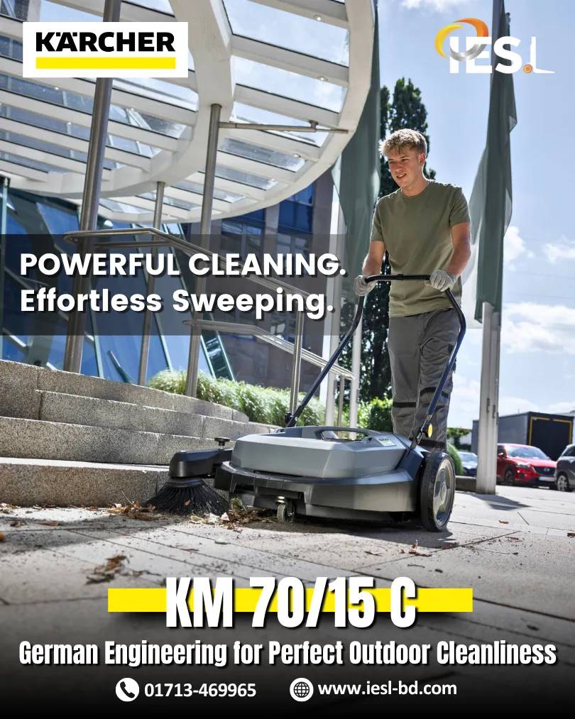 Karcher Sweeper Bangladesh Push on Machine