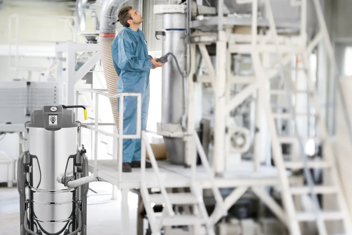 Karcher IVS 100/40 M vacuum cleaner in Bangladesh chemical industry