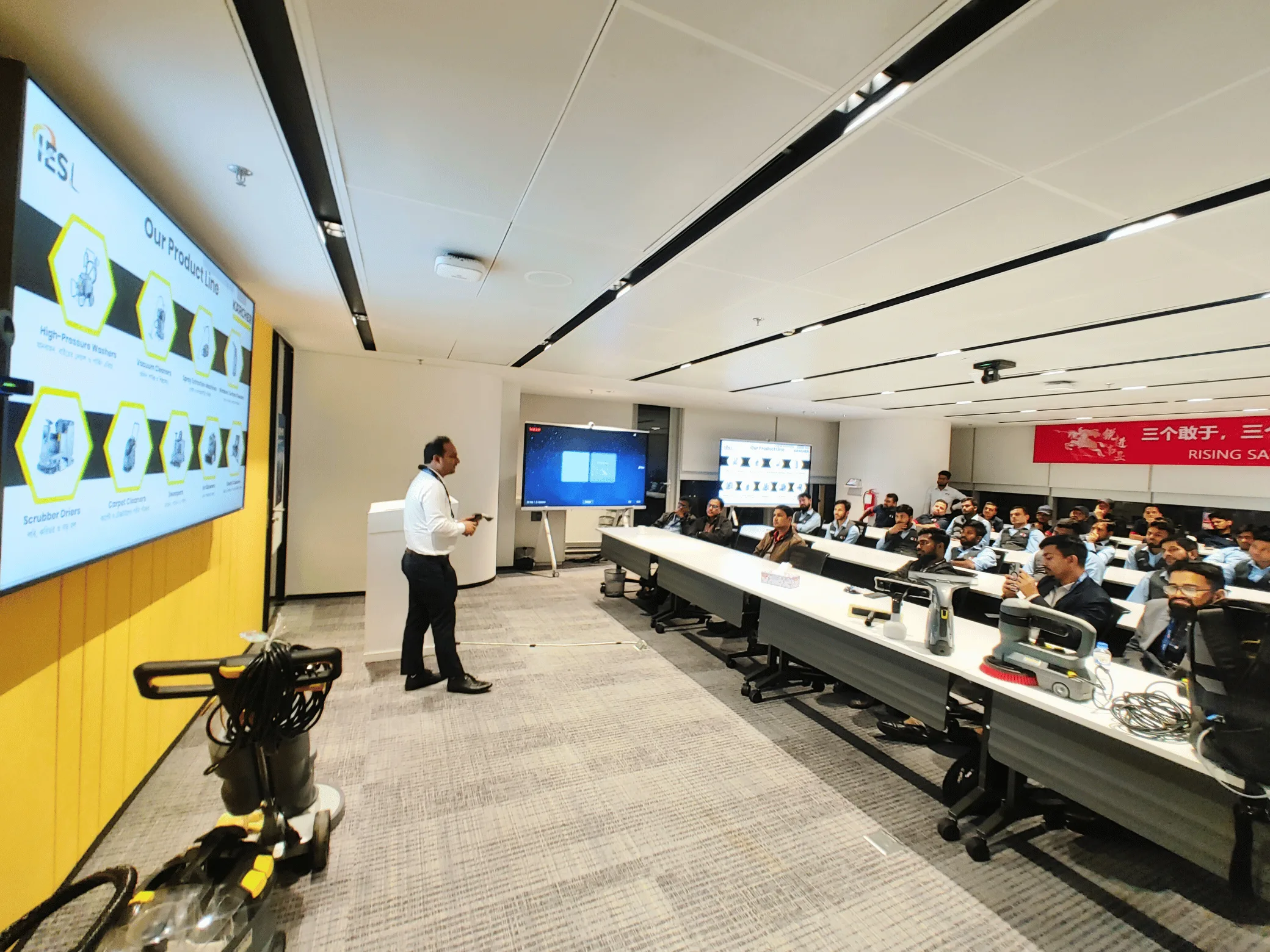 Kärcher Machine Use Training at Huawei Bangladesh Head Office IESL