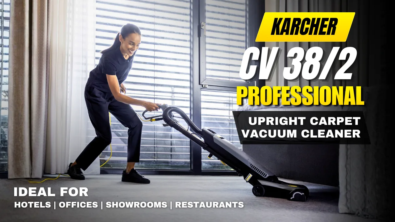 Kärcher CV 382 Professional Upright Carpet Vacuum Cleaner